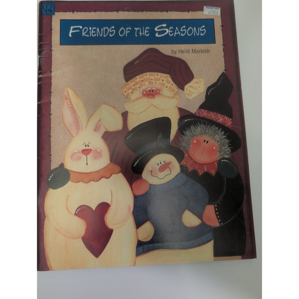 FRIENDS OF THE SEASONS Heidi Markish SGP Folk Art Decorative Painting Craft Book